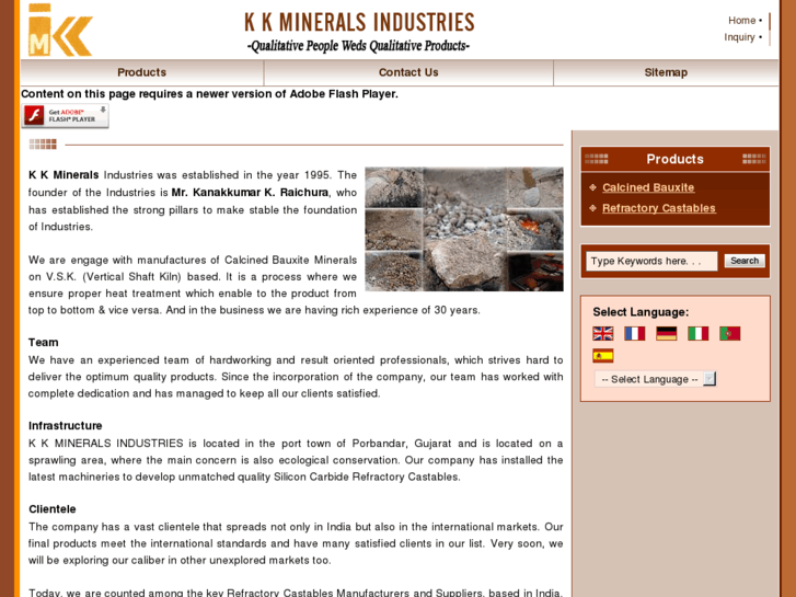 www.kkminerals.com