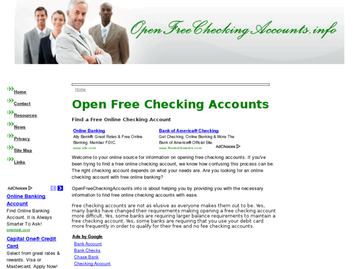 www.openfreecheckingaccounts.info