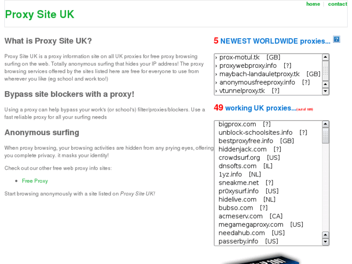 www.proxysite.co.uk