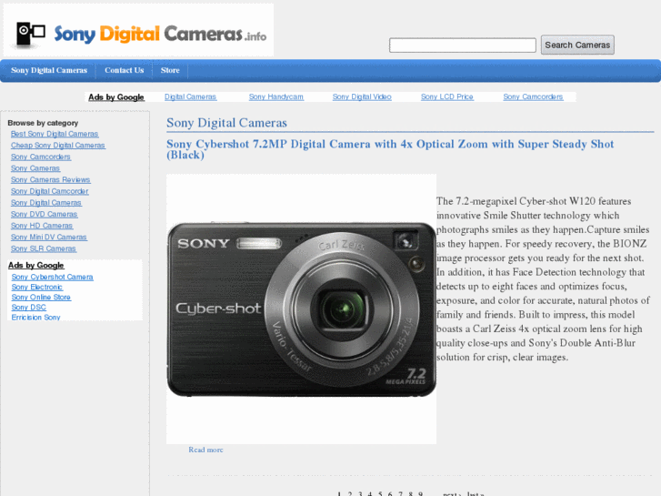 www.sonydigitalcameras.info