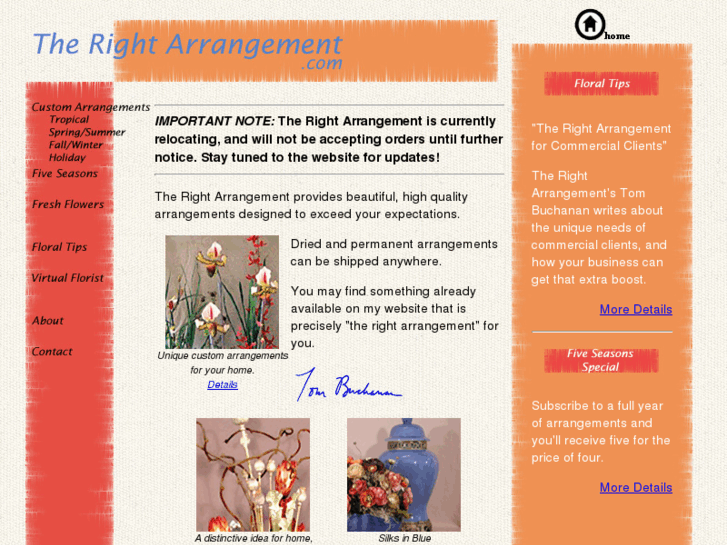 www.therightarrangement.com