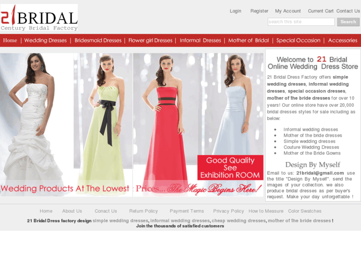 www.21bridal.com