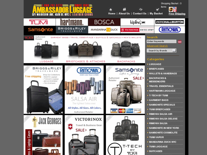 www.ambassadorluggage.com