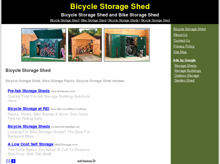 www.bicyclestoragesheds.com