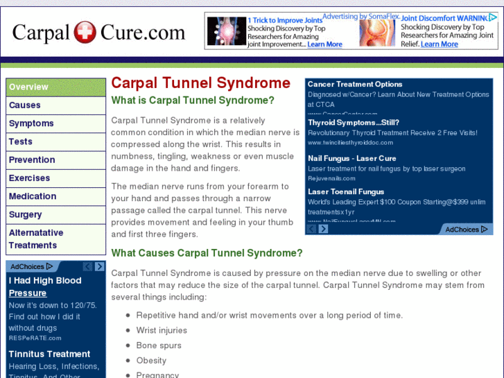 www.carpalcure.com