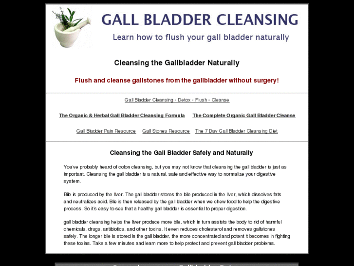 www.cleansinggallbladder.com