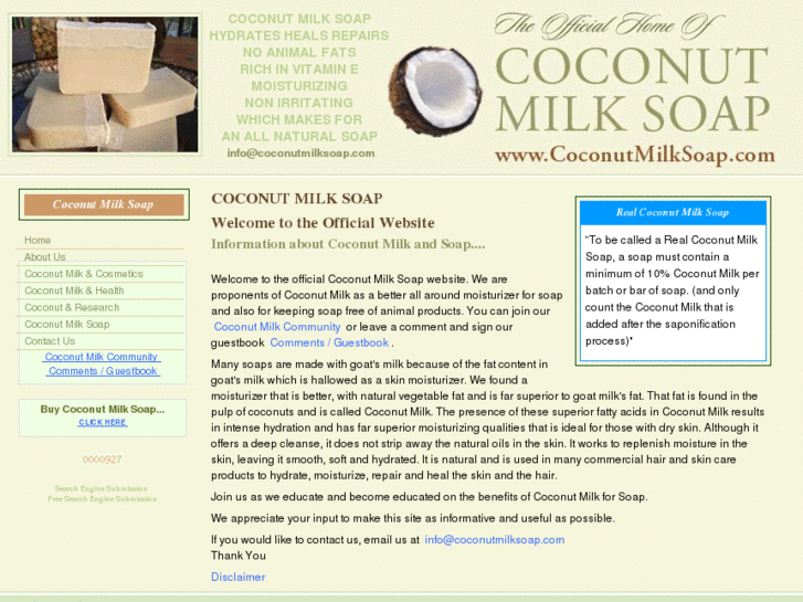 www.coconutmilksoap.com