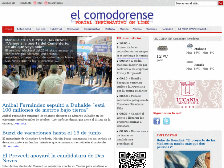 www.elcomodorense.com.ar