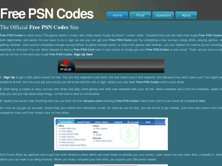 www.freepsncodes.net