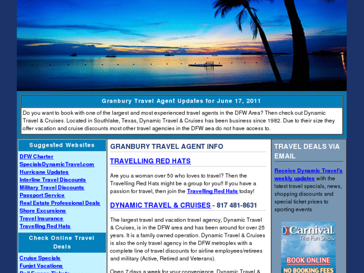 www.granburytravelagent.com