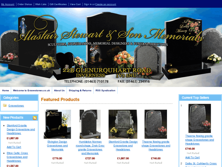 www.gravestones.co.uk