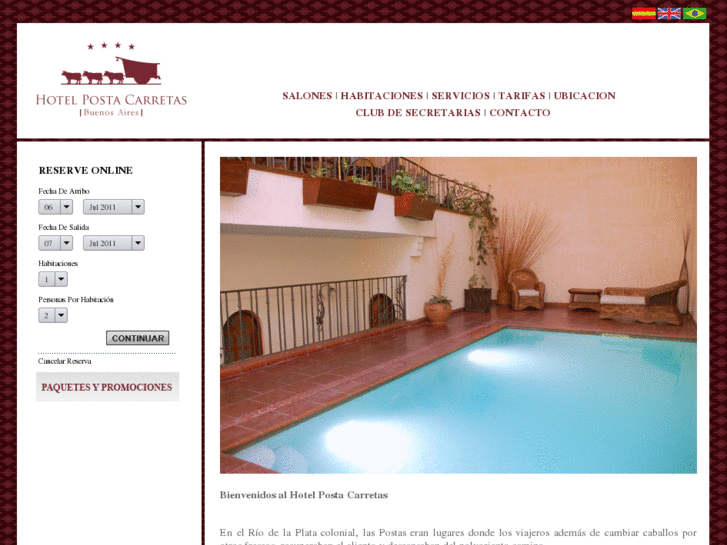 www.hotelpostacarretas.com.ar