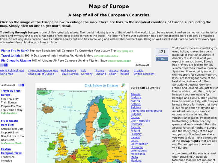 www.mapofeurope.com