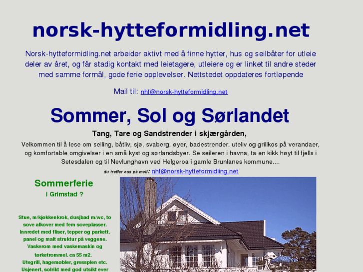 www.norsk-hytteformidling.net