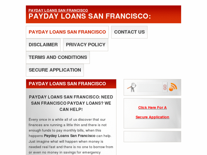 www.paydayloansinsanfrancisco.net