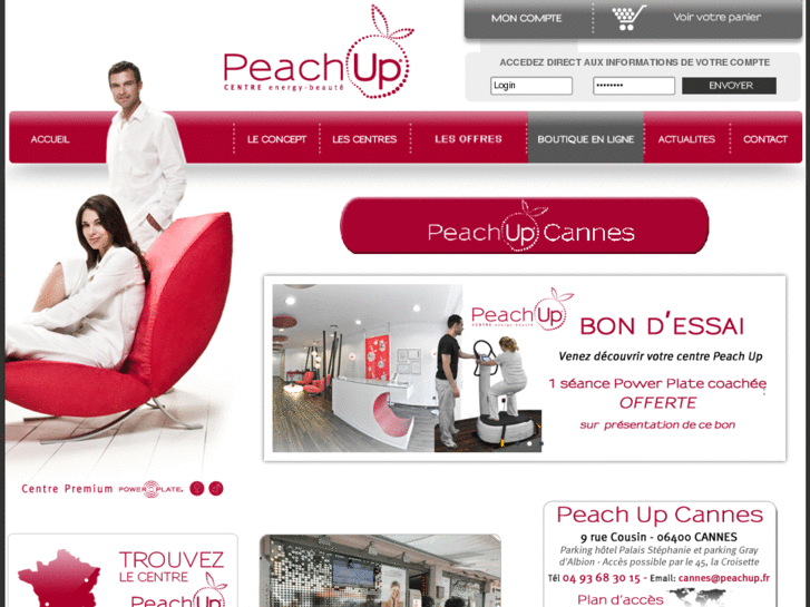 www.peachup-powerplate-cannes.com