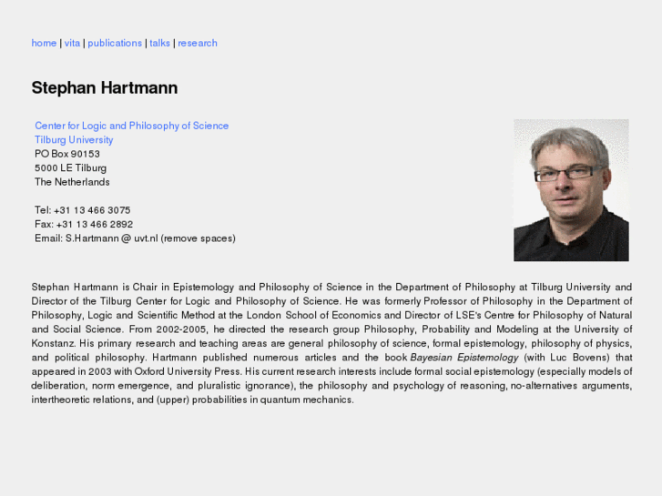 www.stephanhartmann.org