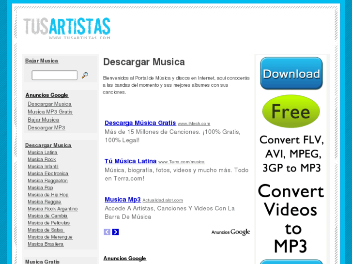 www.tusartistas.com