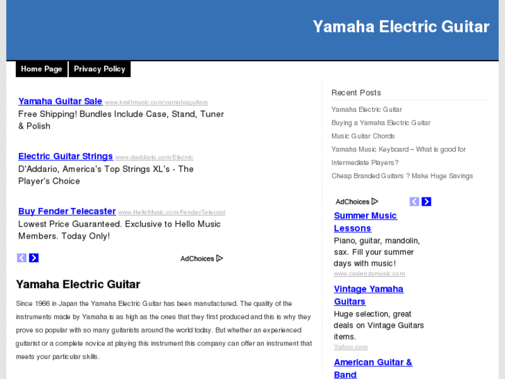 www.yamahaelectricguitar.com