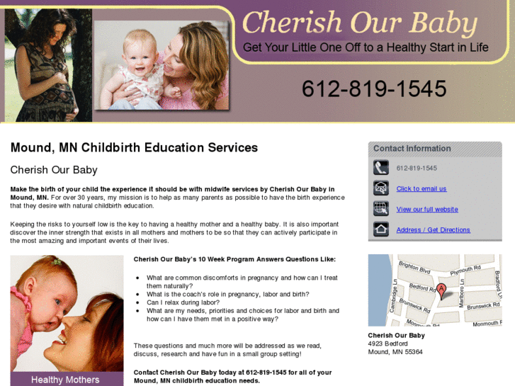 www.cherishourbaby.net