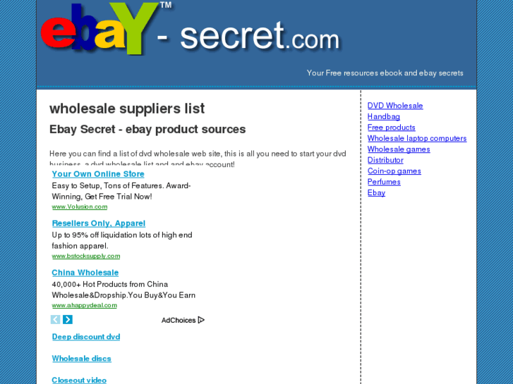 www.ebay-secret.com