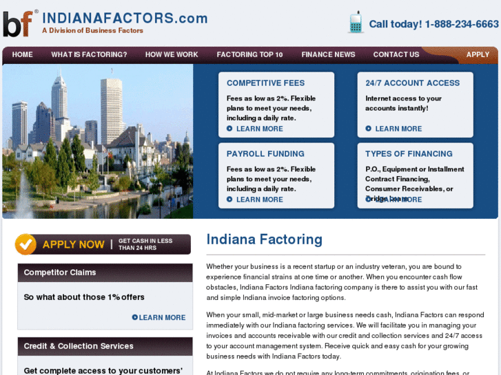 www.indianafactors.com