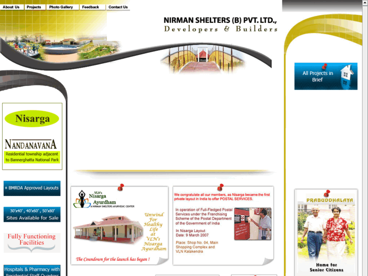 www.nirmanshelters.in