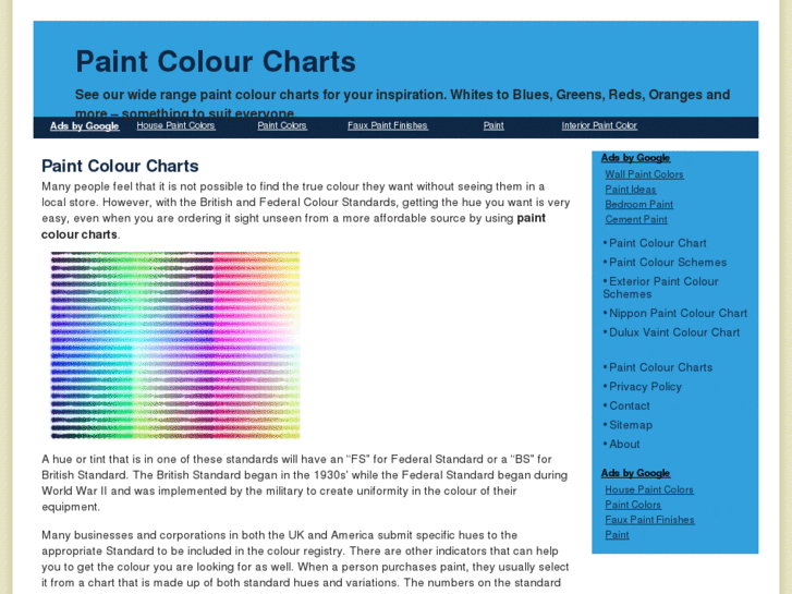 www.paintcolourcharts.com