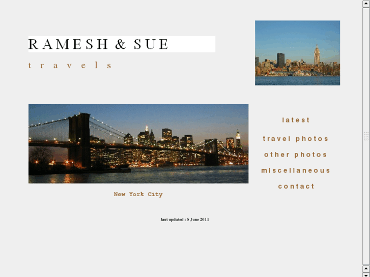 www.rameshandsue.net