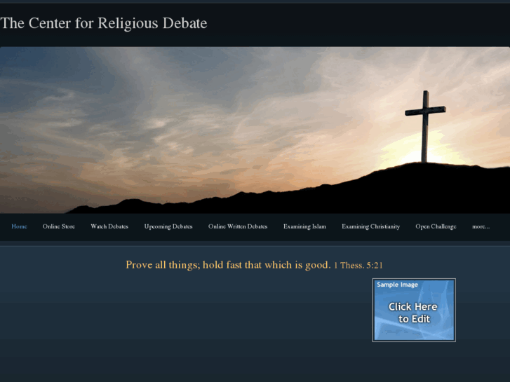 www.thecenterforreligiousdebate.com