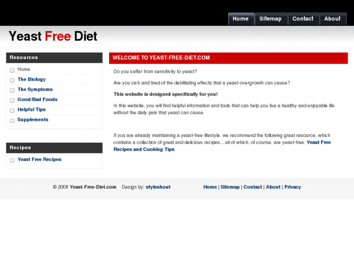 www.yeast-free-diet.com