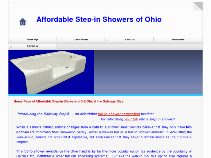 www.affordablestepinshowers.com