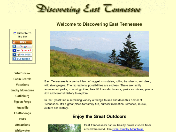 www.discovering-east-tennessee.com