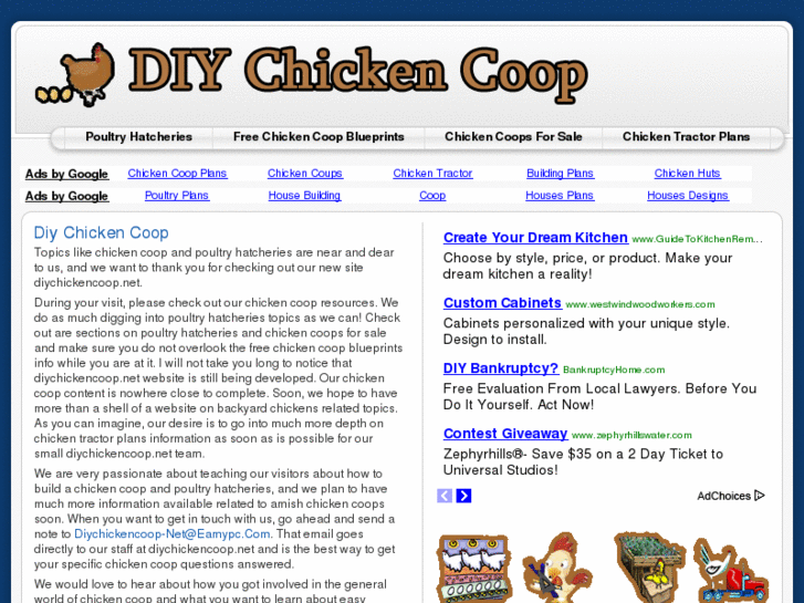 www.diychickencoop.net