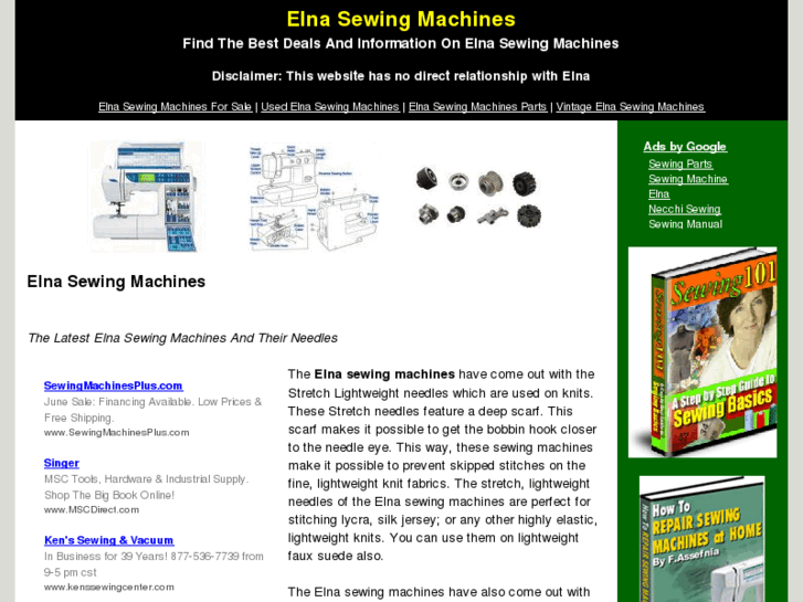 www.elnasewingmachines.net