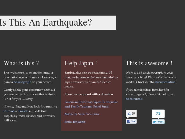 www.isthisanearthquake.com