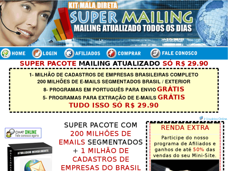 www.mailingatualizado.net