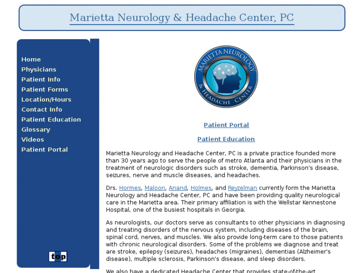 www.mariettaneurology.com