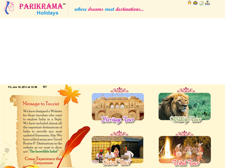 www.parikramaholidays.com