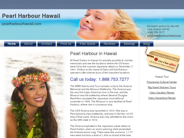 www.pearlharbourhawaii.com