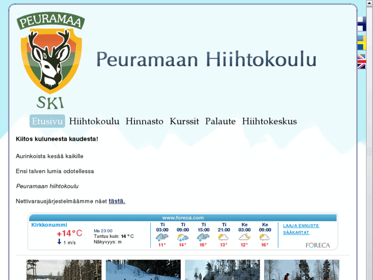 www.peuramaanhiihtokoulu.com