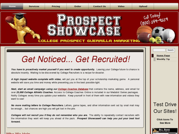 www.prospectshowcase.com