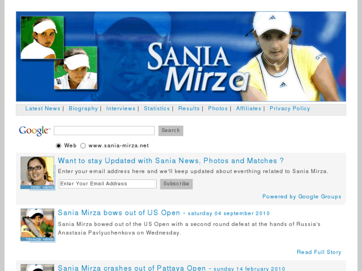 www.sania-mirza.net