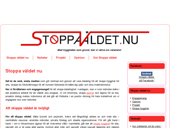 www.stoppavaldet.nu