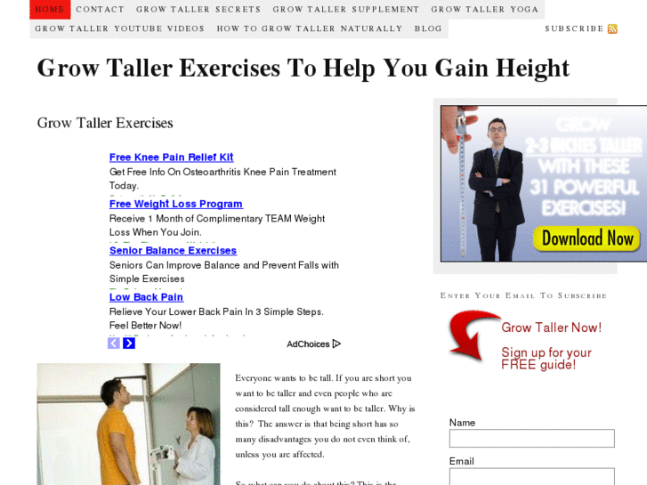 www.thegrowtallerexercises.info