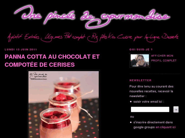 www.unepinceedegourmandise.com