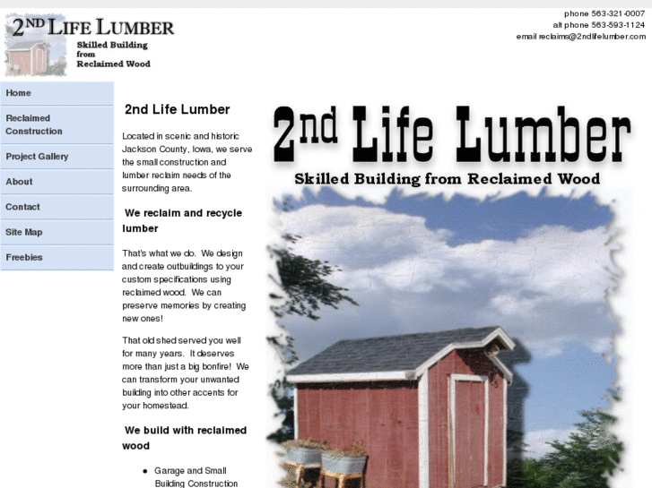 www.2ndlifelumber.com