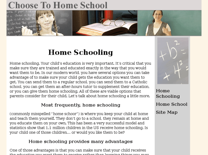 www.choosetohomeschool.com