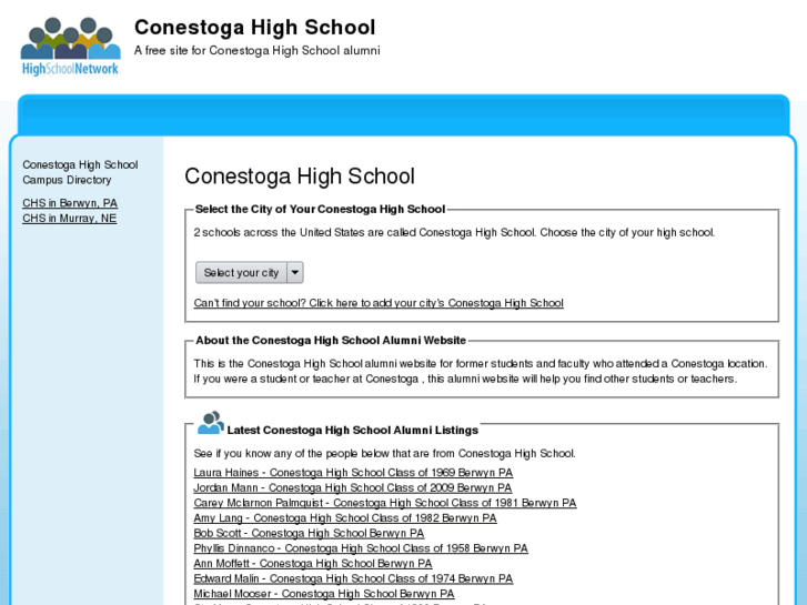 www.conestogahighschool.org