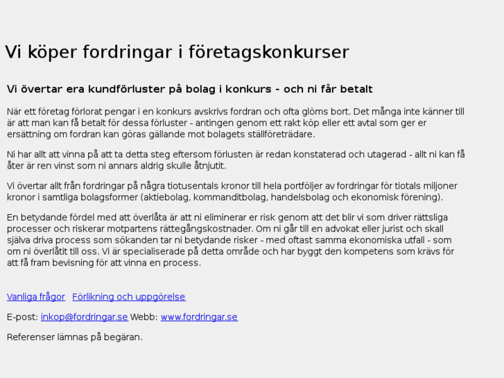 www.fordringar.se